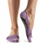 Arebesk Moccasin Grip Socks Lavender