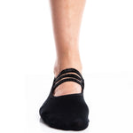 Arebesk Glitter - Black Grip Socks