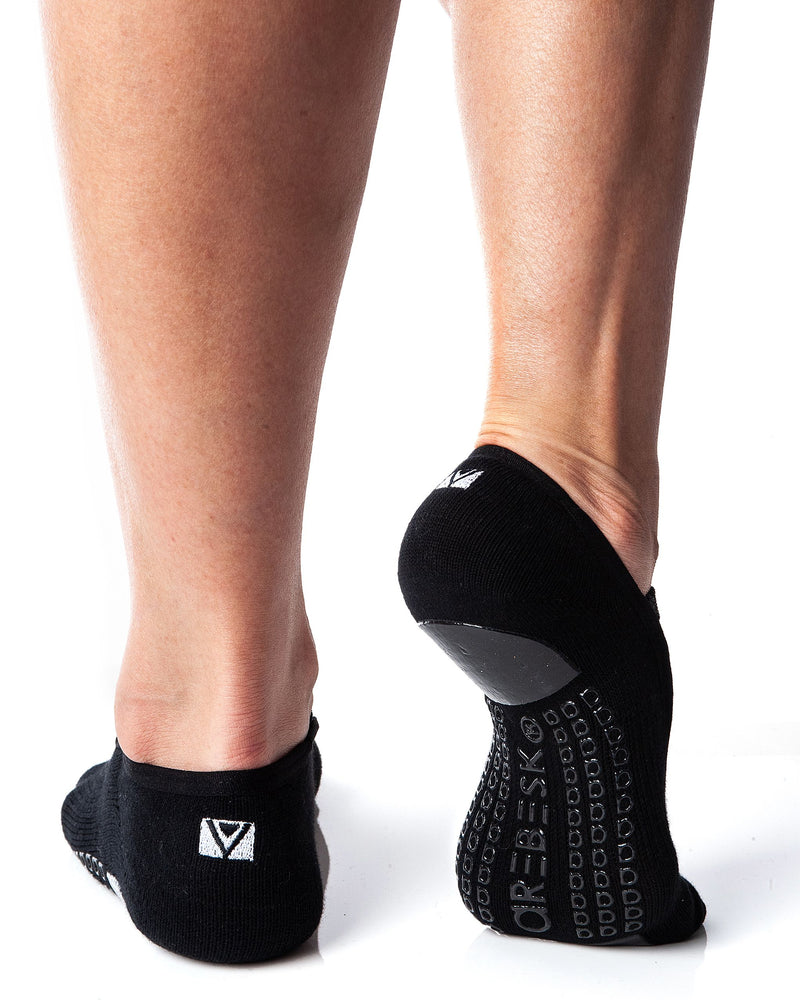 Arebesk Glitter - Black Grip Socks