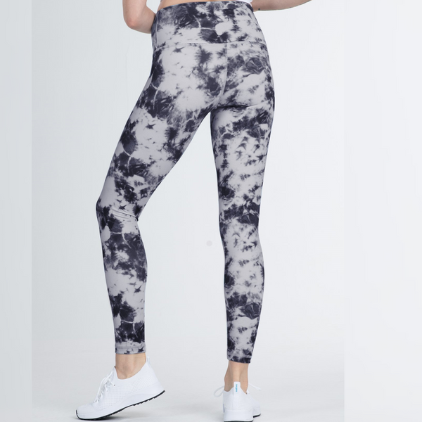 DYI Printed Signature Tight Black Photo Tie Dye