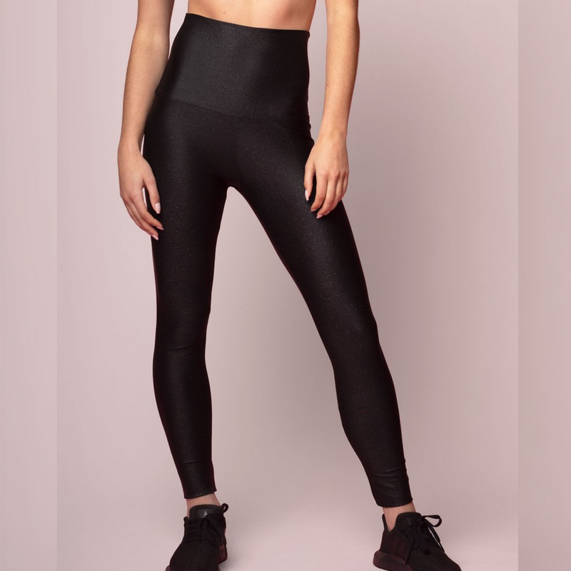 Women's Wetlook satin glitter Leggings shiny Pants glossy gym fitness  Trousers | eBay