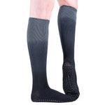 Great Soles Kiley Compression Ombre Knee High Grip Sock Dusk Black 