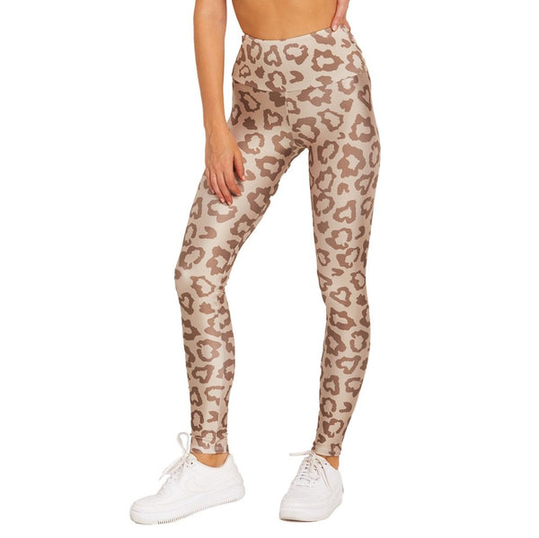 Goldsheep Tan Leopard Leggings