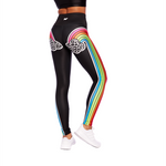 Goldsheep Neon Double Rainbow leggings