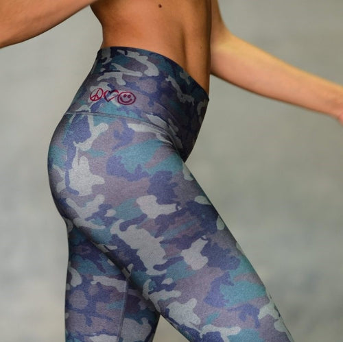 Niyama Sol Camo Barefoot Leggings