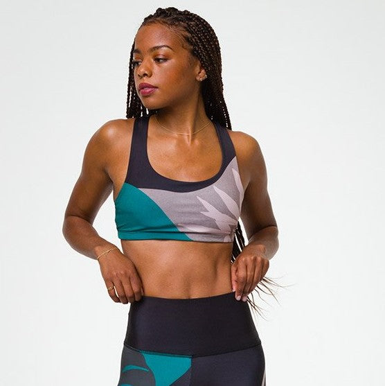 Legging De Yoga Onzie Coloré - Taille S/M, Motif Géométrique, États-Unis, Très Bon état