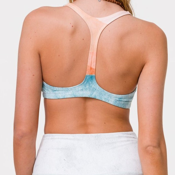 Onzie Sustainable Soul Graphic Racer Back Bra Hero