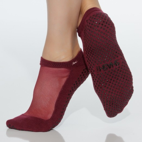 Shashi Mesh-top Grippy Socks - BarreAmped®