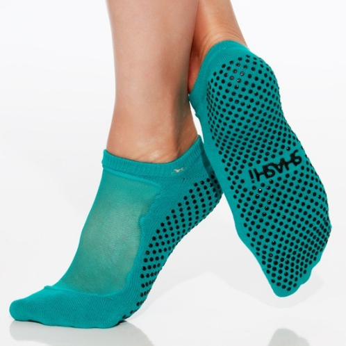 SHASHI CLASSIC Woman's Split Toe Mesh Top Grip Socks