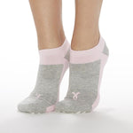 sticky be be brave breast cancer awareness grip socks