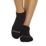 Sticky Be Be Fearless Black White Grip Socks 