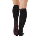 Sticky Be Be You Knee High Grip Socks Black Cranberry Charcoal
