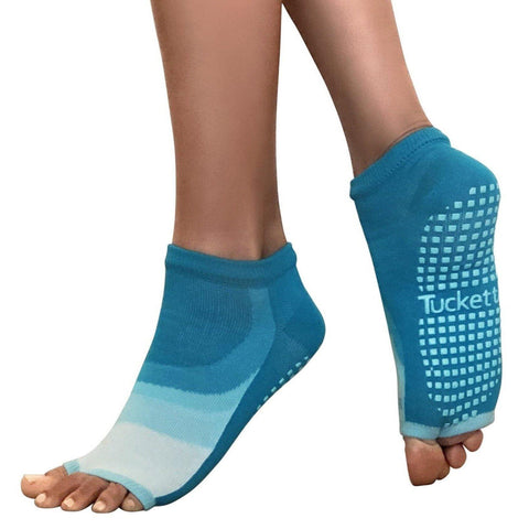 Anklet Grip Socks - Open Seas (Barre / Pilates)