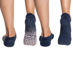 Tucketts Tab Closed Toe Grip Socks - 2 Pack 