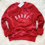 Wreat and Robe Barre Sweatshirt - Orange Red Tie-Dye