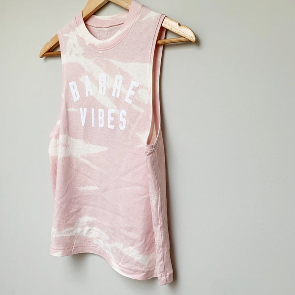 Wreath + Robe Barre Vibes Muscle Tank -  Tiger Stripe Peony