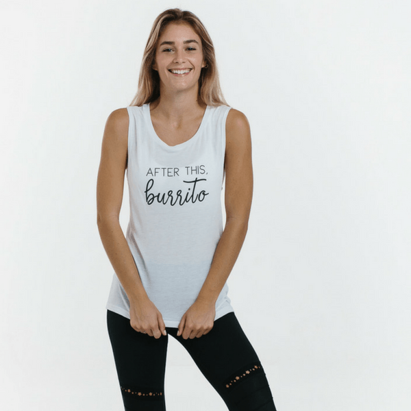After This, Burrito - Muscle Tank - SIMPLYWORKOUT