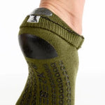 Arebesk Moto Grip Socks - Army Green