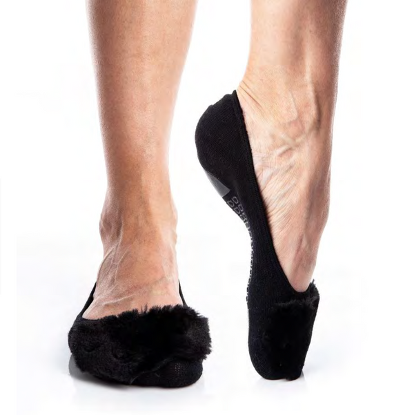 arebesk lounge fur grip socks