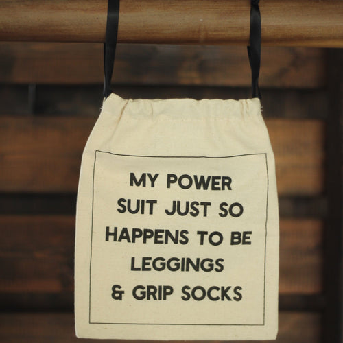 Deluxe Grip Sock Bag - My Power Suit - SIMPLYWORKOUT