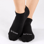 Grip Socks - Be Brave (Barre / Pilates) - SIMPLYWORKOUT