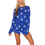 Beach Riot Ava Sweater- Stars & Stripes
