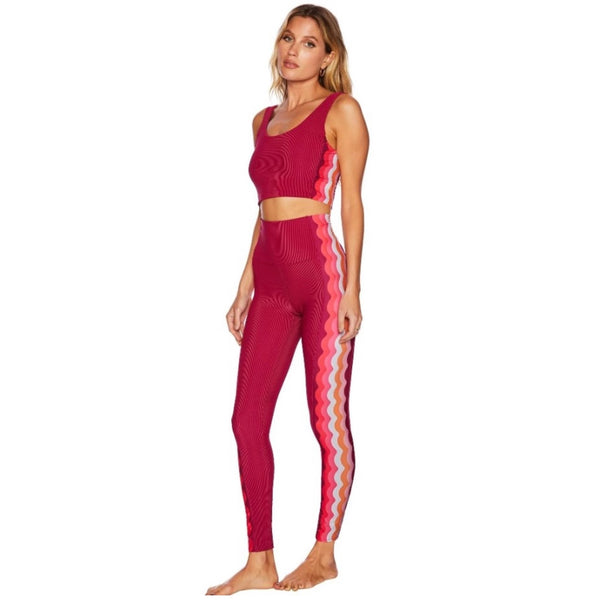 Beach Riot Megan Legging - Sangria Wave