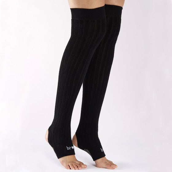 Thigh High Stirrup Leg Warmers (Barre / Pilates) - Sticky Be
