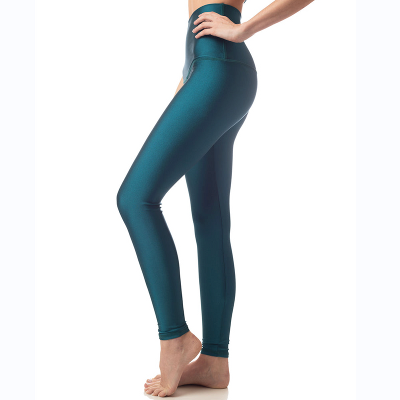 emily hsu ultraluxe leggings in peacock