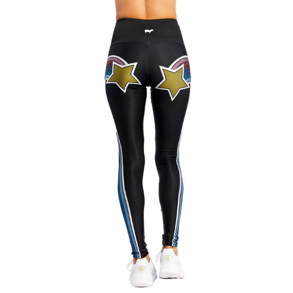 Goldsheep Shooting Star Rainbow Leggings