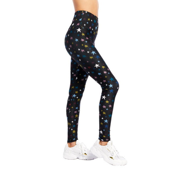 Rainbow Stardust Leggings Goldsheep Clothing Free Shipping