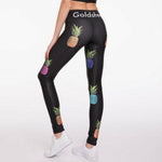 goldsheep apparel rainbow pineapple party pants