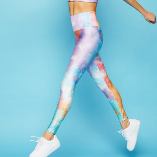 Women's Yoga Capri Leggings - The Vibrant Designer Collection –  SIMPLYWORKOUT