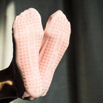 Great Soles Eva Pink Lace Grip Socks