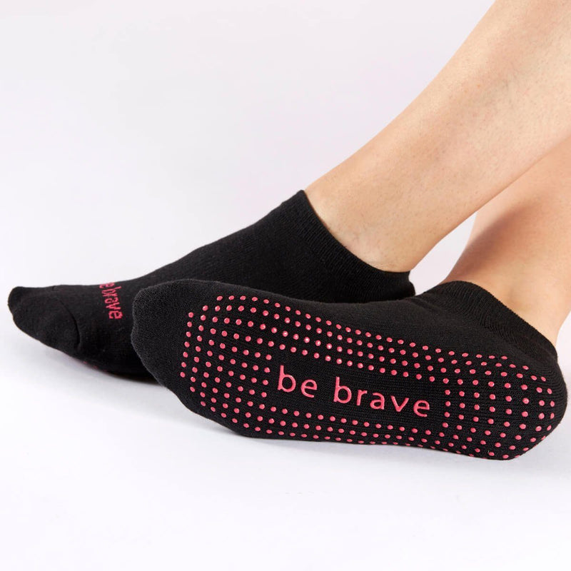 Grip Socks - Be Brave (Barre / Pilates) - SIMPLYWORKOUT
