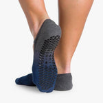 Piper Grip Sock Charcoal Indigo