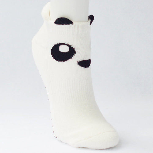 grippysox panda white grip socks