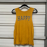 house of tens happy gold tank yellow
