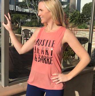 move and movie hustle and heart barre tank