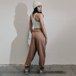 Joah Brown oversized jogger cocoa French terryJoah brown oversized jogger cocoa French terry
