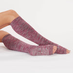 sticky be be love sunrise knee high leg warmers with grips
