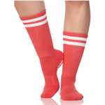 Lucky Honey The Dad Grip Sock Vintage Red