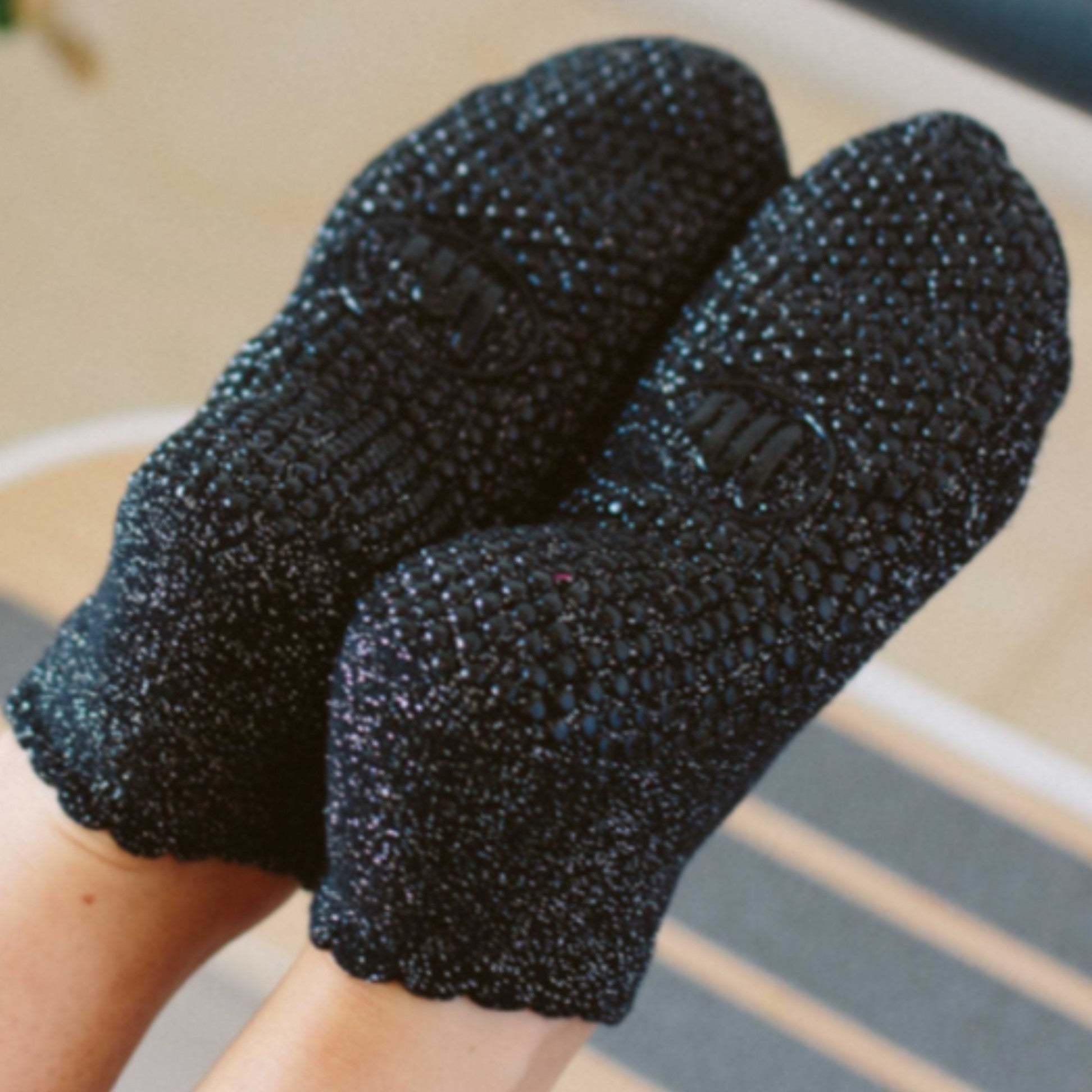 Move Active Classic Low Rise Black Sparkle Frill Grip -MoveActive-simplyWORKOUT ...