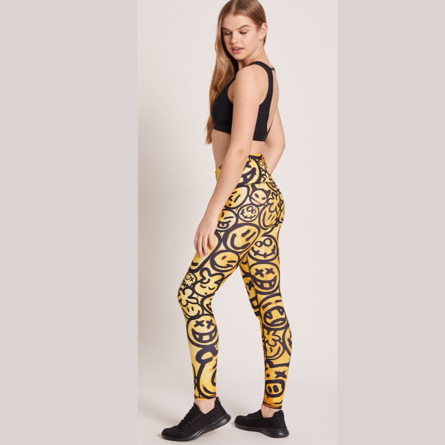 Animal Print, Comfortable, Women's Leopard Print Leggings 