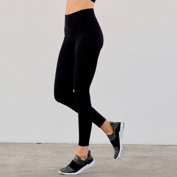 niyama sol high waist black barefoot leggings