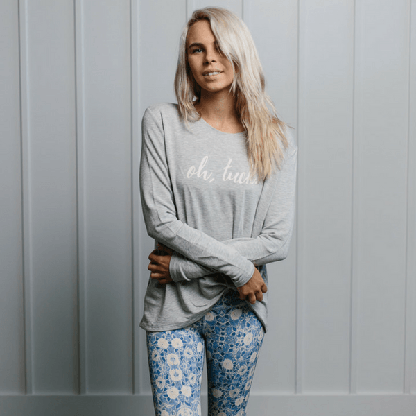 Oh, Tuck Knotted Long Sleeve