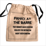 Deluxe Grip Sock Bag - Panic! At the Barre - SIMPLYWORKOUT