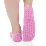 lace grip socks in pink by great soles