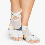 pointe studio papaya multi combat toeless grip sock