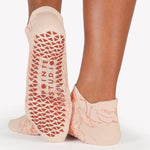 Pointe Studio Marble - Pink Dust Grip Strap Sock